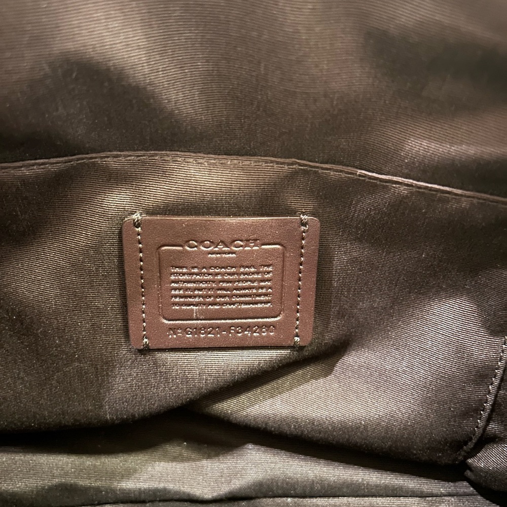 Coach Black and Brown Satchel - Picture 2 of 3